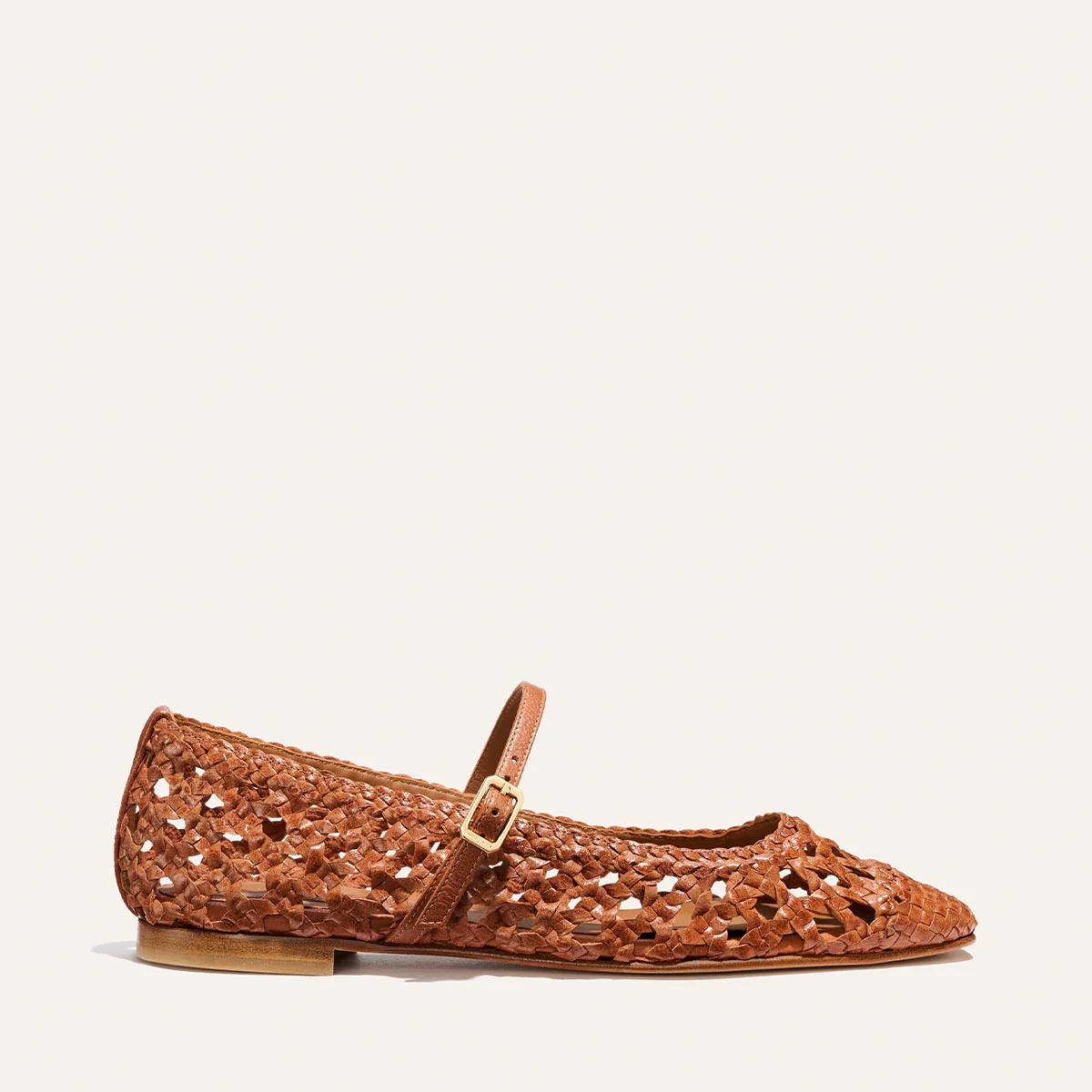 The Fonteyn Jane - Saddle Woven Leather - Image 4
